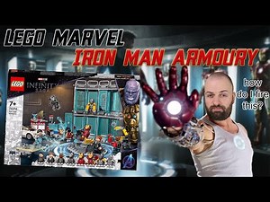 Lego Marvel Iron Man Armory