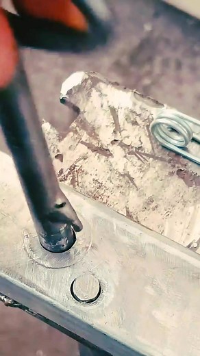 Easy way to roll metal into a shape for good use | Processed Steel