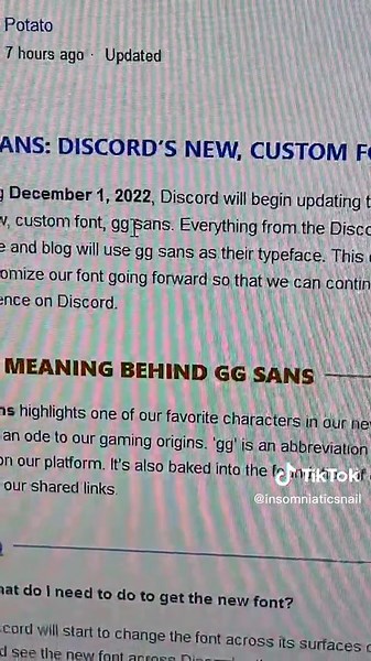 Understanding Uni Sans and Discord.gg