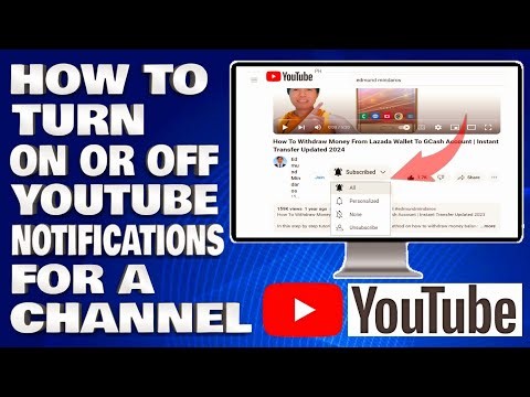 How To Turn On or Off Youtube Notifications For a Channel [Guide]