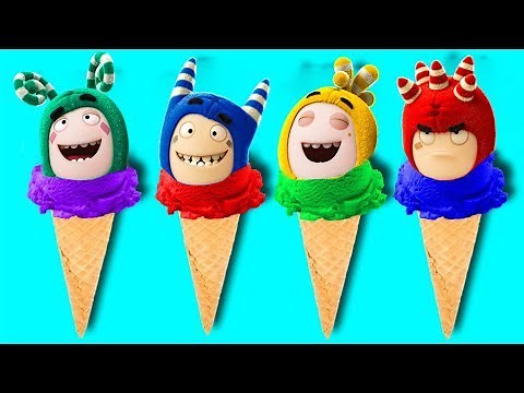 Oddbods wrong heads toys kids color learning video || Bubbles, Jeff, Slick, Pogo, Zee, Fuse, Newt