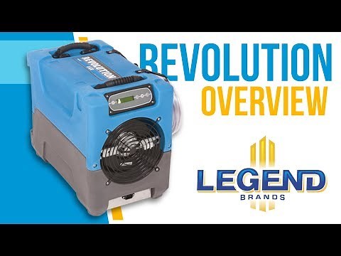 Dri-Eaz Revolution LGR Compact Commercial Dehumidifier F413