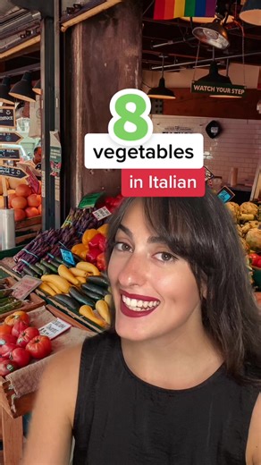 Le Verdure in Italiano: Learn 8 Vegetables with Elisa's Italian School