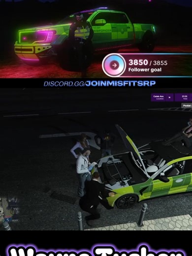 Misfits RP - Mobile BBQ #fivem #gtaonline #gtaroleplay #misfitsrp #paramedic #gtarp #mobilefoodtruck @misfitsrp5