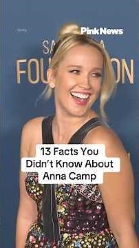 13 Facts You Didn’t Know About Actress Anna Camp #shorts #pitchperfect #viralshort