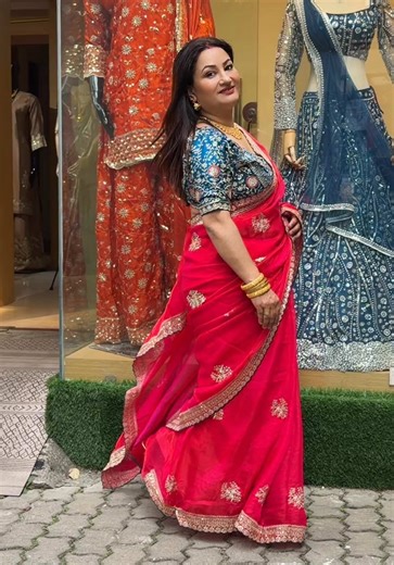 Most demanded saree New design offer only 3200 With stitched blouse !! #Gajaluboutique #goviralgo #viralsaree #mostdemanded #foryoupage