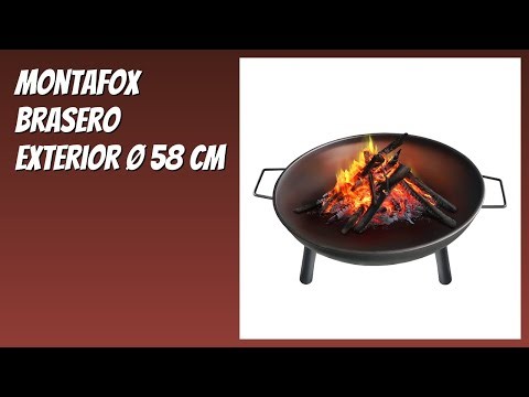 RESEÑA (2026) : Montafox Brasero Exterior Ø 58 cm. DETALLES