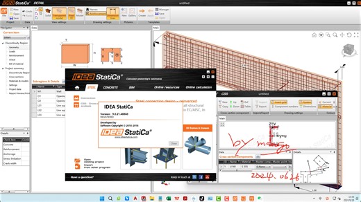 IDEA.StatiCa.v9.0.21.Build.48860钢连接设计及检查软件展示！