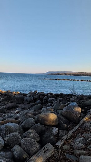 A moment of pause on one of our beautiful big bodies of water! #georgianbay #waterremembers #freshwater #natureismagic #natureinspires | Anita Kaiser Wellness
