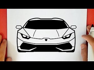 COMMENT DESSINER UNE LAMBORGHINI HURACAN