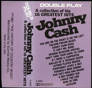 Johnny Cash - A Collection Of His 16 Greatest Hits
