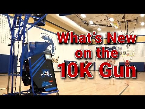 The Gun 10K Basketball Shooting Machine (Brand-New Features)
