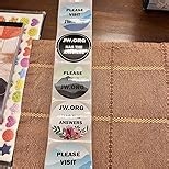 JW.ORG Stickers Roll | Inspirational Faith-Based Designs,Encouraging NWT Bible Verses Collection for Water Bottle,Laptop,Phone,Skateboard,Scrapbooking