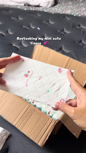 Mini Cute Tissue Restock: 24pcs Soft Tissues