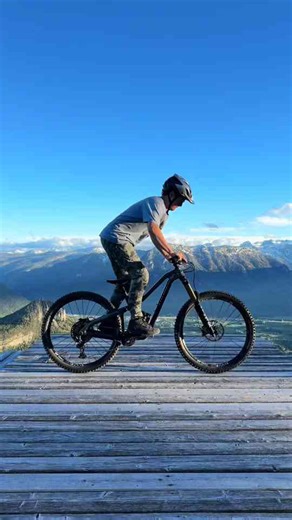 Crankflip trick with a perfect view