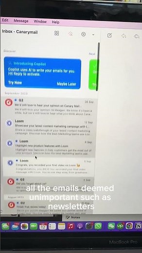 Canary Mail Tutorial: Bulk Cleaner Feature