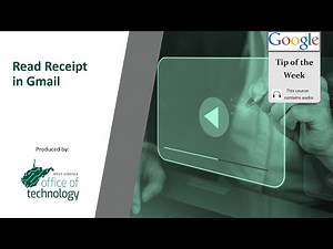 Read Receipt in Gmail