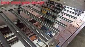 2.3K views · 65 reactions | Fancy steel gate design / 304 steel gate design/ shop address greater Noida sector 4 Taj Highway road gaur City 2 14th Avenue 9711174671 | A One steel fabrication | Facebook