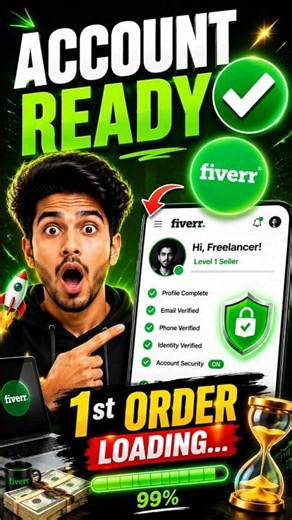 Day 6 ₹0 Se Professional Fiverr Profile Kaise Banaye? 🔥