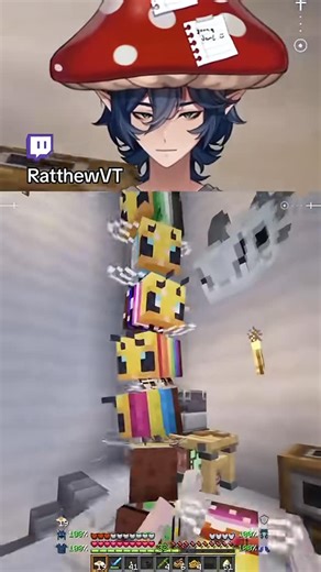 RatthewVT | twitch streamer on Instagram: "One of my favorite mods for minecraft! Quark mod #RatthewVT #minecraft #pride #bee #moddedminecraft"