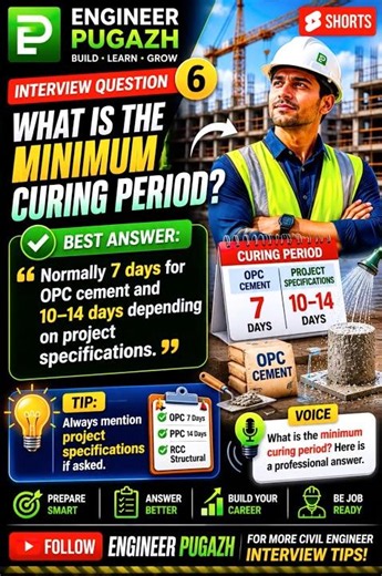 6. CIVIL ENGINEER INTERVIEW QUESTIONS & ANSWERS 🏆