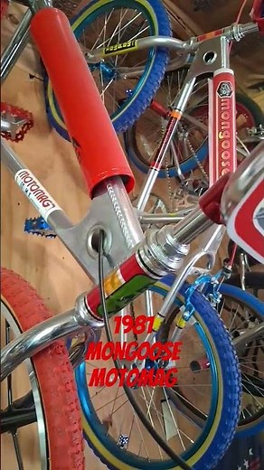 1981 mongoose motomag custom build #mongoose #bmx