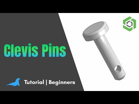 Clevis Pins | Onshape | Beginner Tutorial