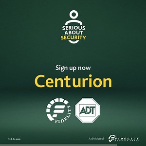 2.5K views · 56 reactions | We’re serious about more than just security, Centurion. Our service comes with years of expertise, 24/7 armed response, plus a world-class control room, and even emergency fire & medical assistance – protecting people & property. Choose Fidelity ADT. #FidelityADT #Centurion #SeriousAboutSecurity | Fidelity ADT | Facebook