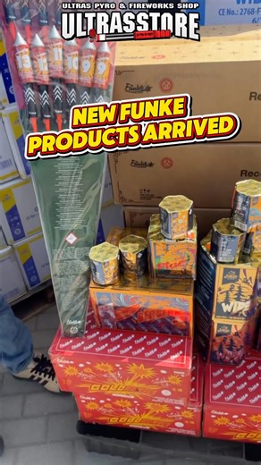 NEW Funke Firework delivery arrived 😍 - Ultrasstore