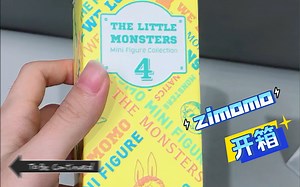 泡泡玛特抽盒｜zimomo真的无敌可爱｜小雀斑是你嘛？！