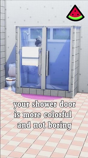 The Sims 4 Shower Ideas #sims4shorts #sims4shower #sims4ideas