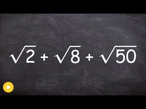 Combining radical expressions