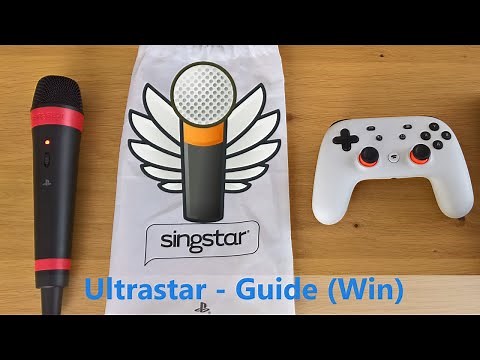 UltraStar Deluxe Installation & SingStar Microphone Setup – Karaoke Party on Your PC!