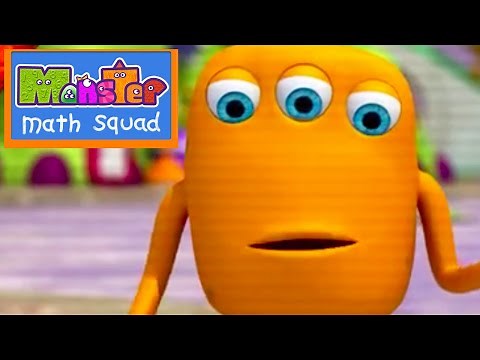 Monster Math Squad I FULL EPISODE I Bucking Monster Mayhem I Learning Numbers Series