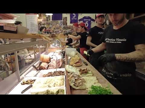 World's Best Italian Sandwich Shop in Florence! 📍All'Antico Vinaio