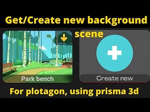 How to GET NEW background scene for plotagon 🔥🔥