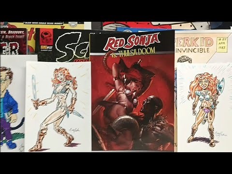 EP 2002 Red Sonja VS Thulsa Doom GN from Dynamite Comics by Peter David, et al. 2006.