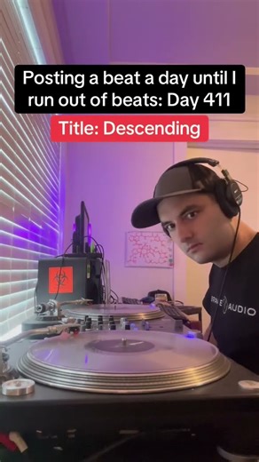 Who can you hear rapping on this beat? Descending (Day 411) #beats #rap #hiphop #music #musica #dj