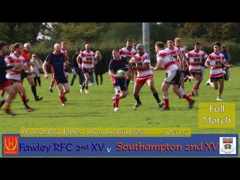 Fawley 2nd XV v Southampton 2nd XV 4/10/25 Full Match