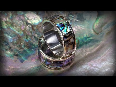 Mokume Gane Abalone Ring Making