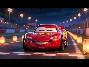 lightning McQueen Midnight Race in Radiator Springs