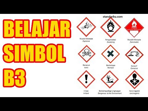 Belajar Simbol dan Label B3 ( Bahan Berbahaya Dan Beracun )