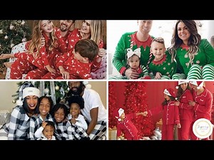 Creating The Perfect Holiday Magic: Matching Pyjamas Christmas Family Photoshoot Ideas