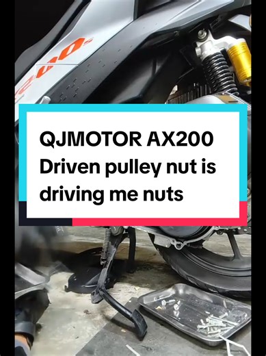 QJMOTOR AX200 Driven Pulley Troubles Explained