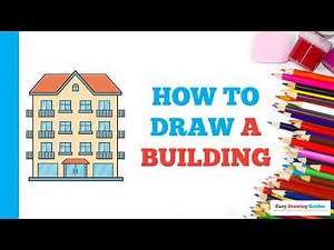 How to Draw a Building: Easy Step by Step Drawing Tutorial for Beginners