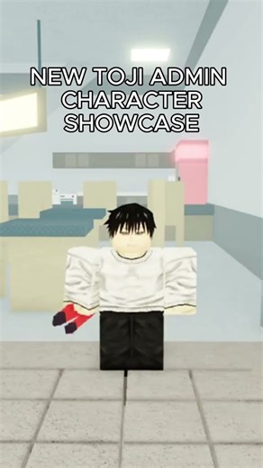 NEW ADMIN CHARACTER SHOWCASE JJS #shorts #roblox #jjs #jujutsushenanigans