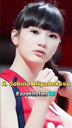 Top 10 most beautiful Volleyball players 🔥