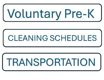 Administration Binder Labels