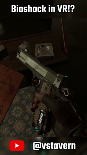 I brought a gun on an airplane... (Bioshock/Alyx VR)