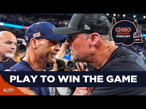 PLAYING TO WIN: Ben Johnson Approaching Lions Game with NFL Playoff Mentality | CHGO Bears Podcast